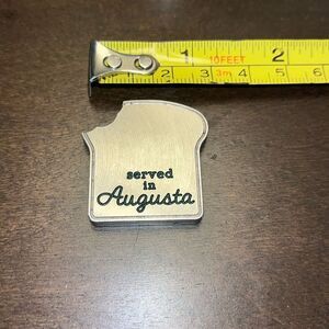 Augusta National Masters $1.50 Metal Pimento Sandwich Golf Ball Marker